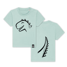 Carregar imagem no visualizador da galeria, T-shirt criança Dinossauro - Algodão Orgânico