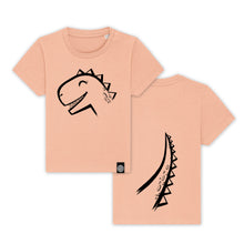 Carregar imagem no visualizador da galeria, T-shirt criança Dinossauro - Algodão Orgânico