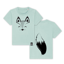 Carregar imagem no visualizador da galeria, T-shirt criança Raposa - Algodão Orgânico