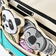 Load image into Gallery viewer, Interactive Cushion - Summer van blue