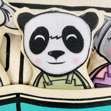 Load image into Gallery viewer, Interactive Cushion - Summer van blue