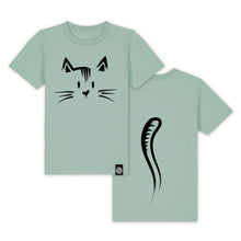 Carregar imagem no visualizador da galeria, T-shirt criança Gato- Algodão Orgânico