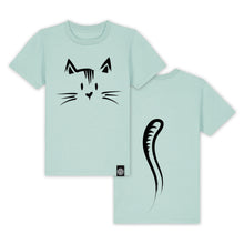 Carregar imagem no visualizador da galeria, T-shirt criança Gato- Algodão Orgânico