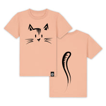 Carregar imagem no visualizador da galeria, T-shirt criança Gato- Algodão Orgânico