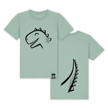 Carregar imagem no visualizador da galeria, T-shirt criança Dinossauro - Algodão Orgânico