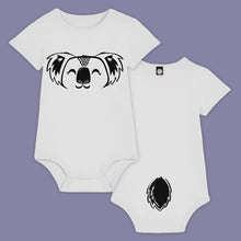 Load image into Gallery viewer, Koala Organic Cotton Baby Bodysuit - Short Sleeves
