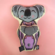 Load image into Gallery viewer, Koala soft toy with little pocket friend