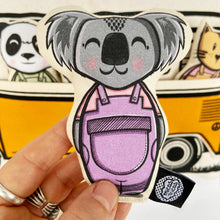 Load image into Gallery viewer, Interactive Cushion - Summer van (orange)