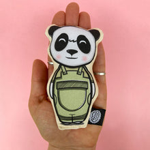 Load image into Gallery viewer, Panda soft toy with little pocket friend