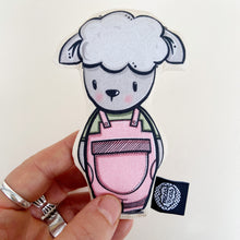 Load image into Gallery viewer, Interactive Cushion - Summer van (orange)