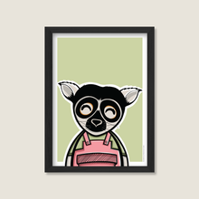 Load image into Gallery viewer, Lemur poster
