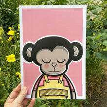 Load image into Gallery viewer, Monkey poster
