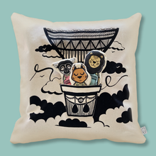 Load image into Gallery viewer, Interactive Cushion - Hot air balloon