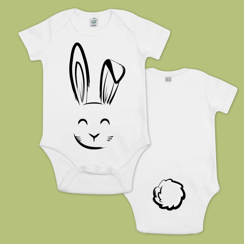 Unisex Baby Short Sleeve Easter Chick Graphic Bodysuit