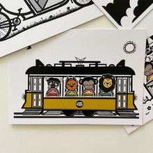 Load image into Gallery viewer, Tram postcard
