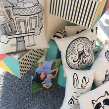 Load image into Gallery viewer, organic cotton cushions cover 
