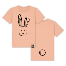 Carregar imagem no visualizador da galeria, T-shirt criança coelho - Algodão Orgânico

