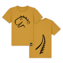 Carregar imagem no visualizador da galeria, T-shirt criança Dinossauro - Algodão Orgânico
