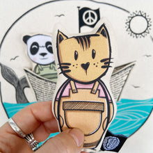 Load image into Gallery viewer, Interactive Cushion - Paper boat
