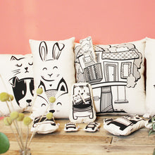 Afbeelding laden in galerijviewer, organic cotton cushion covers
