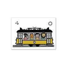 Load image into Gallery viewer, Tram postcard
