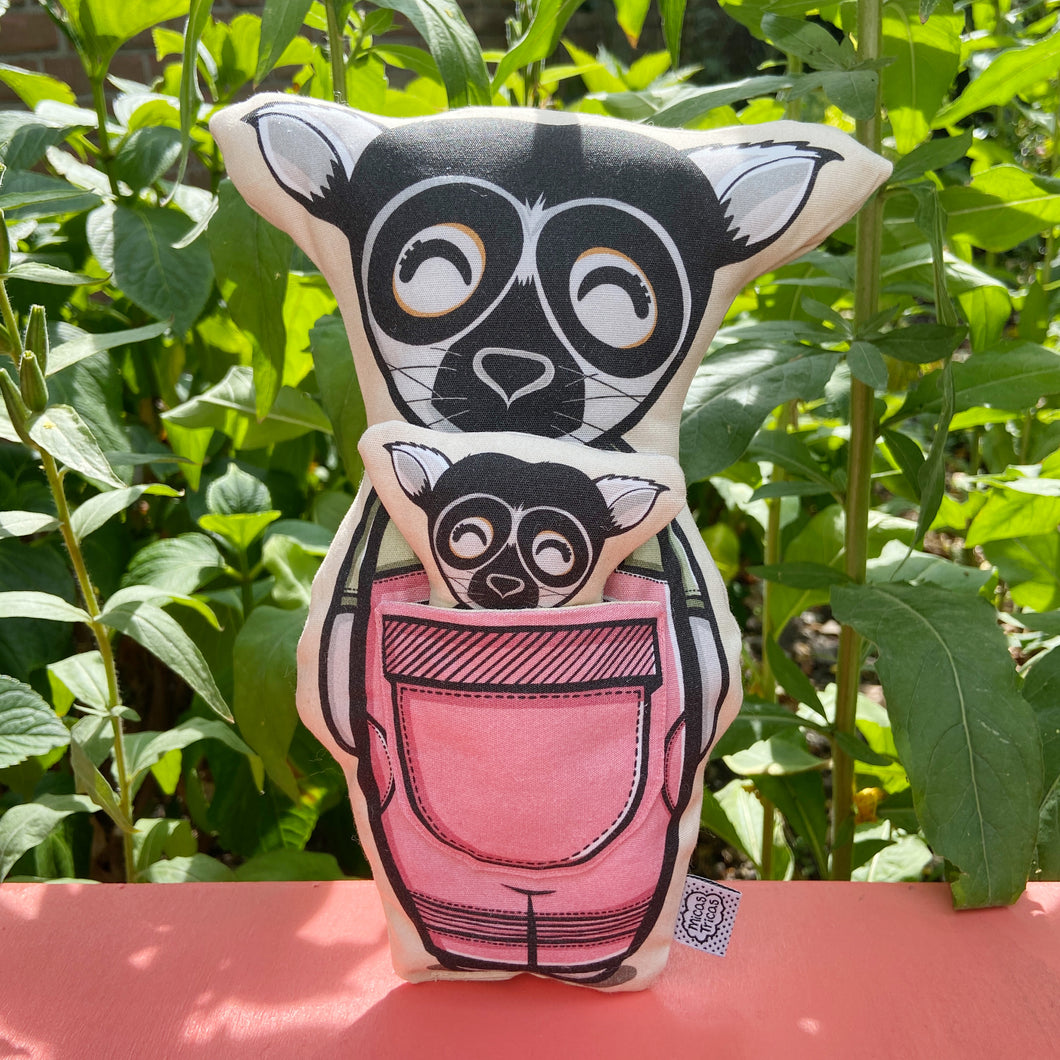 Eco-friendly Lemur Soft Toy