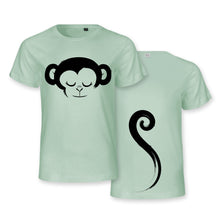 Load image into Gallery viewer, Monkey Face &amp; Tail - Organic Cotton T-shirt for kids
