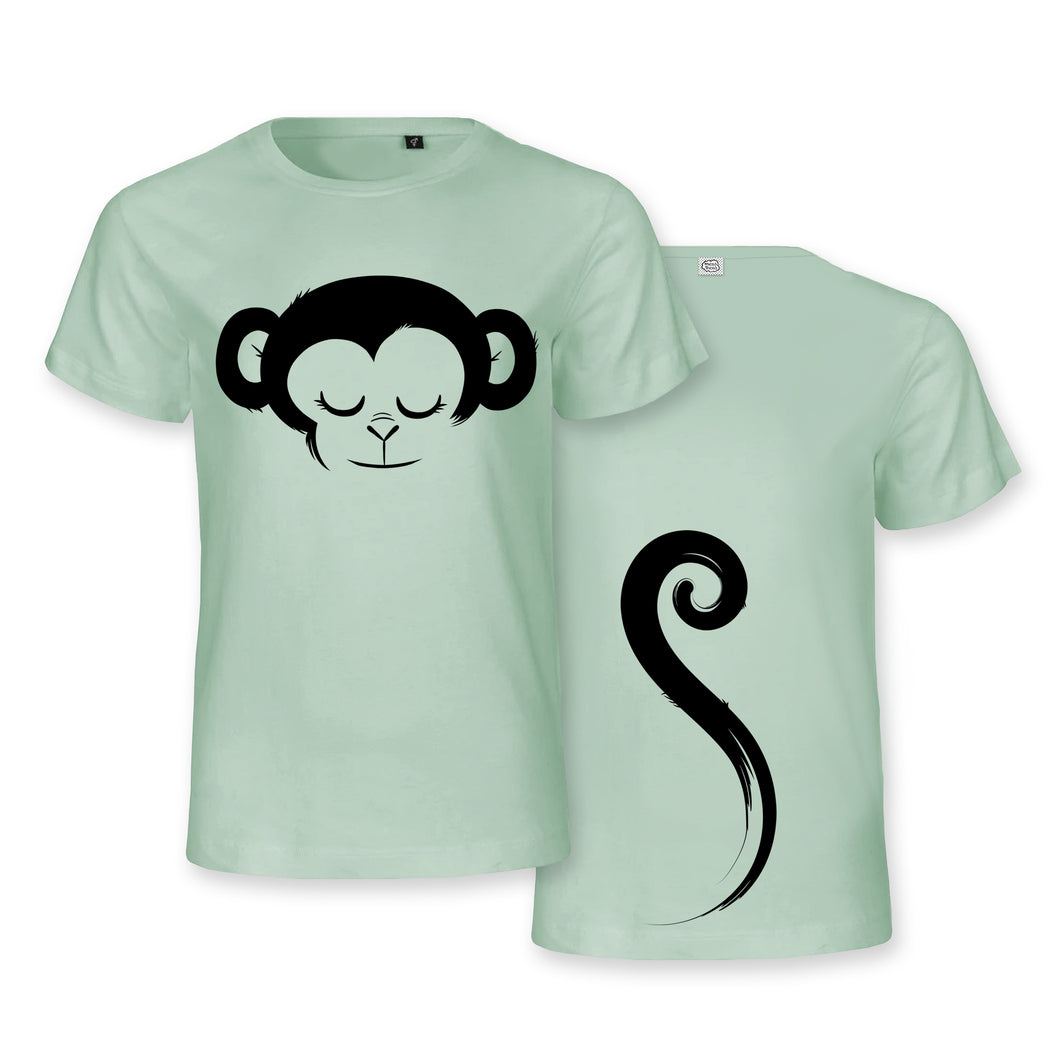 Monkey Face & Tail - Organic Cotton T-shirt for kids